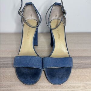 Ivanka Trump Women's Blue Heeled Sandals